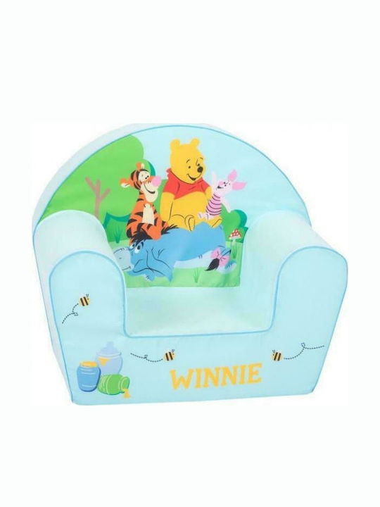 Kids Armchair Winnie the Pooh with Arms Green Skroutz.cy