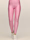 Bodymove Women's Long Training Legging Shiny Pink