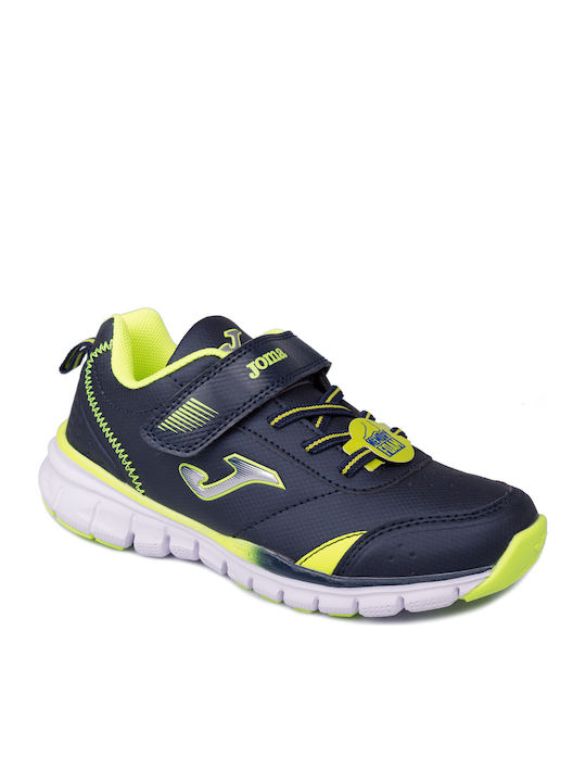 Tempo Kids Sneakers with Scratch Navy Blue