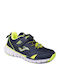Tempo Kids Sneakers with Scratch Navy Blue