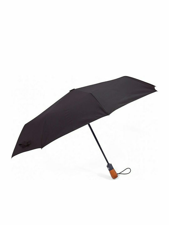 Benzi PA095 Αυτόματη Ομπρέλα Βροχής Σπαστή Μαύρη