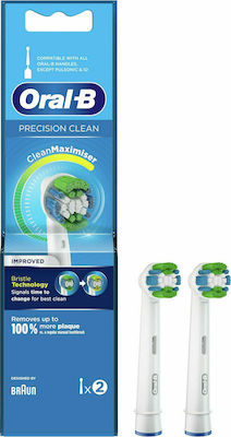 Oral-B Precision Clean CleanMaximiser Elektrische Zahnbürstenköpfe für elektrische Zahnbürste 2Stück