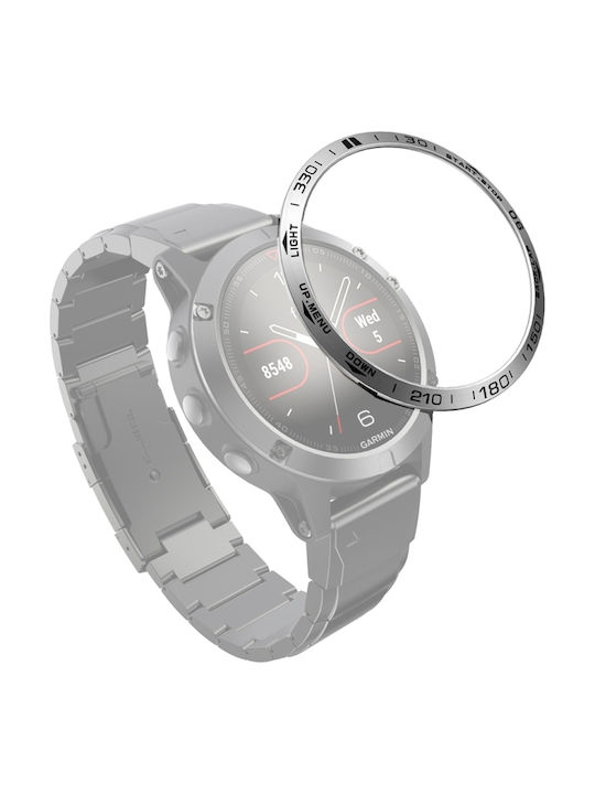 Προστατευτικό Bezel σε Ασημί χρώμα για Garmin Fenix 5/5 Plus