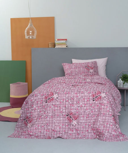 Palamaiki Kinderdecke Leuchtend Einzel Luminous Cluster Lilac 160x240cm