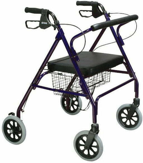 Alfa Care AC-330 Klappbarer Rollator Aluminium Blau