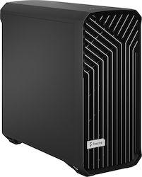 Fractal Design Torrent Solid Black Gaming Midi Tower Κουτί Υπολογιστή Γκρι