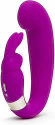 Happy Rabbit G-Spot Clitoral Curve Vibrator Purple Happy Rabbit G-Spot Clitoral Curve Vibrator Purple