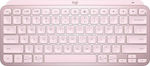 Logitech MX Keys Mini Wireless Bluetooth Keyboard Only English US Pink