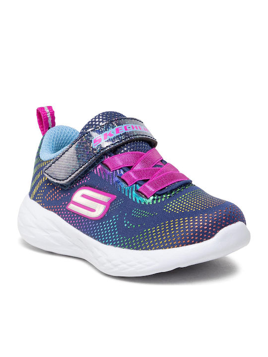 Skechers Kids Sports Shoes Running Shimmer Speeder Navy Blue