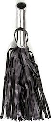 Zenn Superior Black Whip with Butt Plug Whip in Black Color