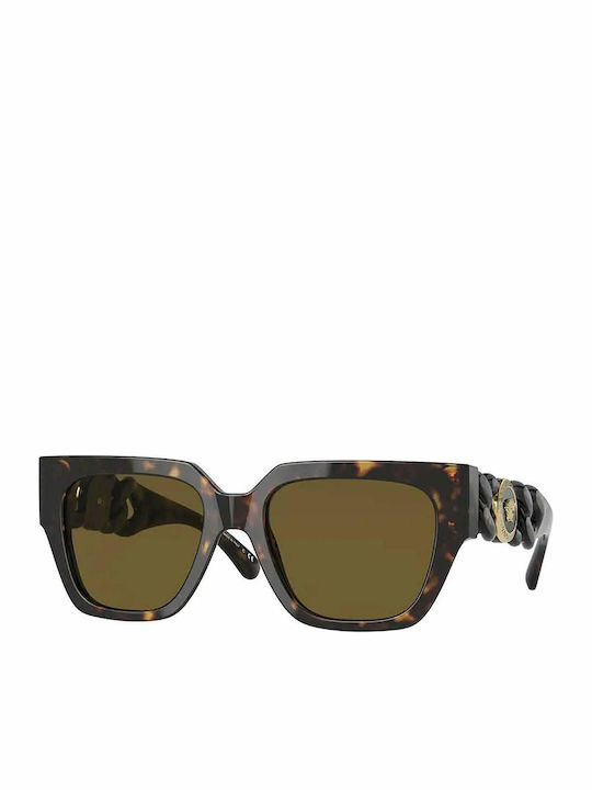 Versace Damenteil Sonnenbrillen mit Horn umrand...