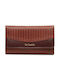 Guy Laroche 23117 Large Leather Women's Wallet with RFID Burgundy