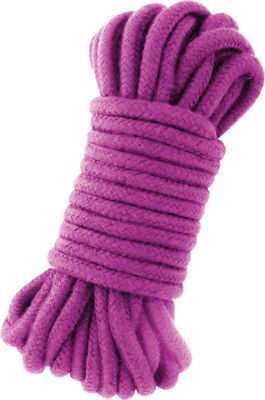 Darkness Kinbaku Linen Rope Frumoasă de Legat în Culoarea Violet D-221824