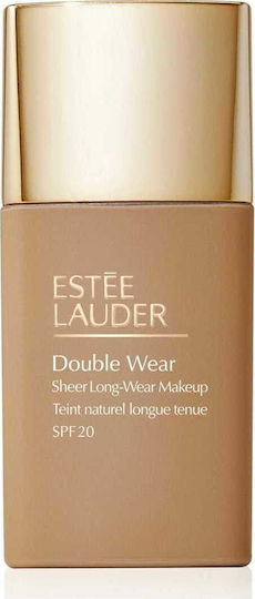 Estee Lauder Double Wear Sheer Long-Wear Liquid Foundation SPF20 4n1 Shell Beige 30ml