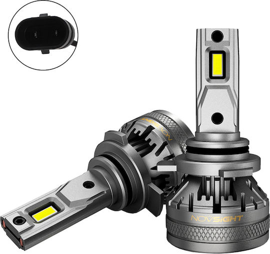 NovSight Лампи Автомобил & Мотоциклет HIR2-9012 LED 6500К Хладно бяло 12-24V 120W 2бр