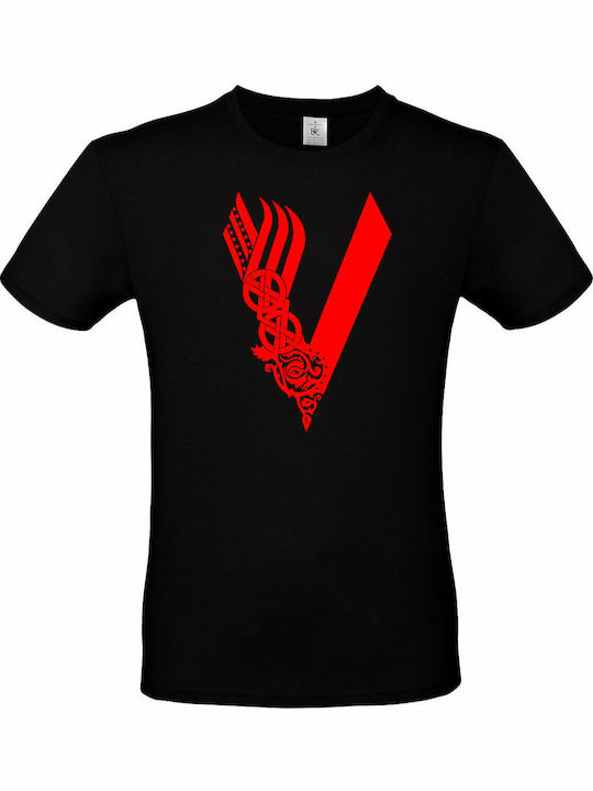 B&C T-shirt Black Cotton