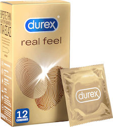 Durex Προφυλακτικά Real Feel 56mm 12τμχ