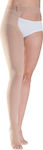 Sigvaris Cotton Open Toe Graduated Compression Thigh High Stockings Δεξιά Long 18-21 mmHg Beige