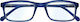 Eyelead B167 Acetate Blue Light Blocking Glasses in Albastru Color B 167