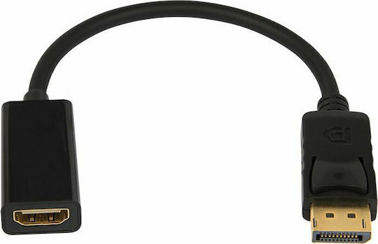 Blow Μετατροπέας DisplayPort male σε HDMI female 1τμχ DM-92-156