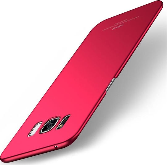 MSVII Simple Ultra-Thin Задна корица Пластмаса Червен (Galaxy S8+)