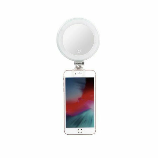 Yongnuo Schminkspiegel Geldbörse YN08Li LED Light Und Schminkspiegel mit Licht Rosa