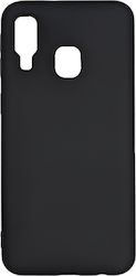 Sonique Back Cover Silicone Black (Galaxy A40)