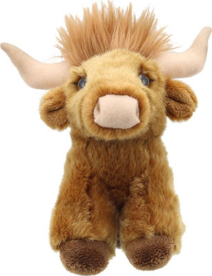 The Puppet Company Plush Cow Highland 15 cm