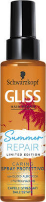 Schwarzkopf Summer Repair Gliss Αντηλιακό Μαλλιών Spray 100ml