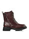 Envie Shoes Women's Ankle Boots Burgundy