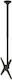 Neomounts FPMA-C340BLACK Fernsehhalterung Decke mit Arm bis 75" und 50kg