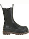 Women's Chelsea Boots with Medium Heel Black