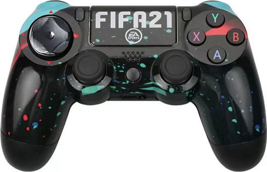 Doubleshock FIFA21 Ασύρματο Gamepad για PS4 Μαύρο Skroutz Cyprus