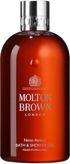 Molton Brown Neon Amber Bath Αφρόλουτρο σε Gel & Άρωμα Ξυλώδη 300ml