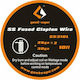 Geek Vape SS316L SS Fused Clapton Wire Draht für D.I.Y. E-Zigaretten 28ga*2+30ga 3m 1Stück