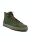 Leather Men's Boots Anatomical Olive