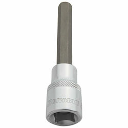 Benman Priza Cheie tubulară cu Vârf Allen și Patrat de Prindere 1/2'' Dimensiune H14x100mm 1buc