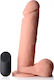 Curve Toys Realistic Vibrator with Remote Control 23cm Flesh