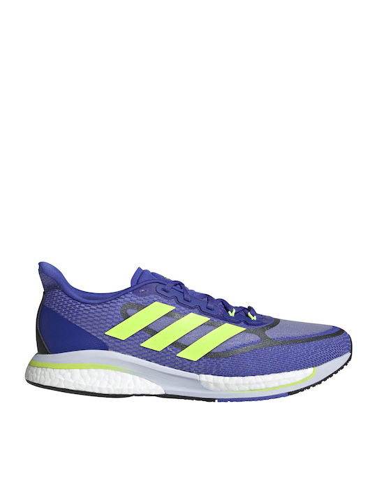 Adidas Supernova + Ανδρικά Αθλητικά Παπούτσια Running Sonic Ink / Signal Green / Halo Blue