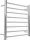 Warmup 8 Bar Ladder - Round Polished Ηλεκτρική Πετσετοκρεμάστρα 100W 80x53cm Ασημί