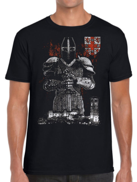 Tricou Templar Knights Cămașă cu mânecă scurtă pentru bărbați Knight Templar Knights