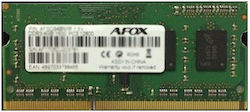 Afox 8GB DDR3 RAM με Ταχύτητα 1600 για Laptop