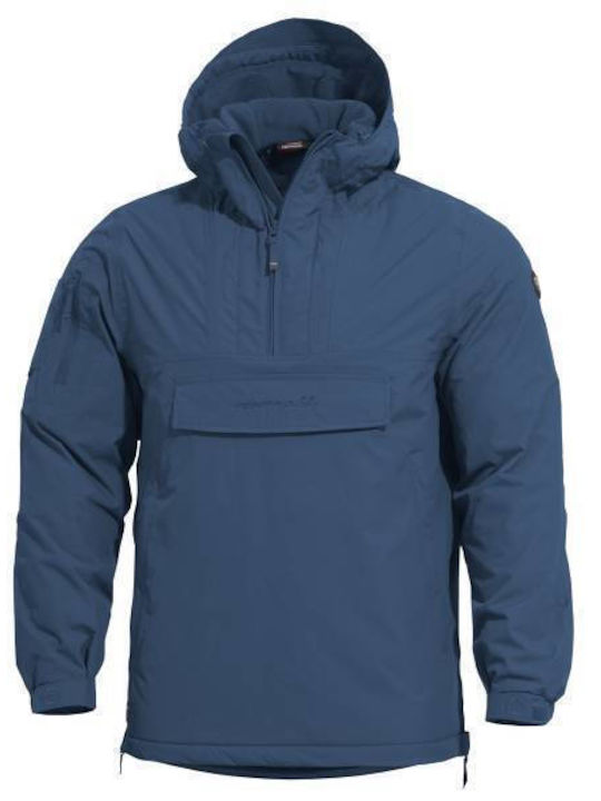 Pentagon Uta Anorak 2.0 Αδιάβροχο Κυνηγετικό Μπουφάν Fleece Μπλε