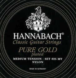 Hannabach Pure Gold Plated 825 Single Nylon Cla...