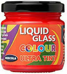 Mercola Liquid Glass Ultra Tint Craft Paint Rote for Glass Liquid 90ml