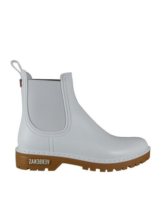 Verbenas Gaudi Schürzen für Catering Damen Gummistiefel Retro White