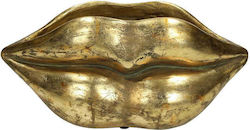 Kersten Κασπώ Χείλη σε Χρυσό Χρώμα 37.3x17cm