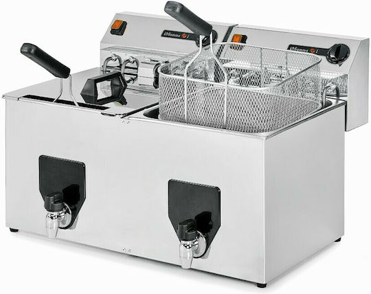Fiamma Electric Fryer Double 15kW Capacity 2x5lt 65.3x50x41.5cm