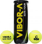 Vibora Elite Tour Tournament Padel Balls 3pcs