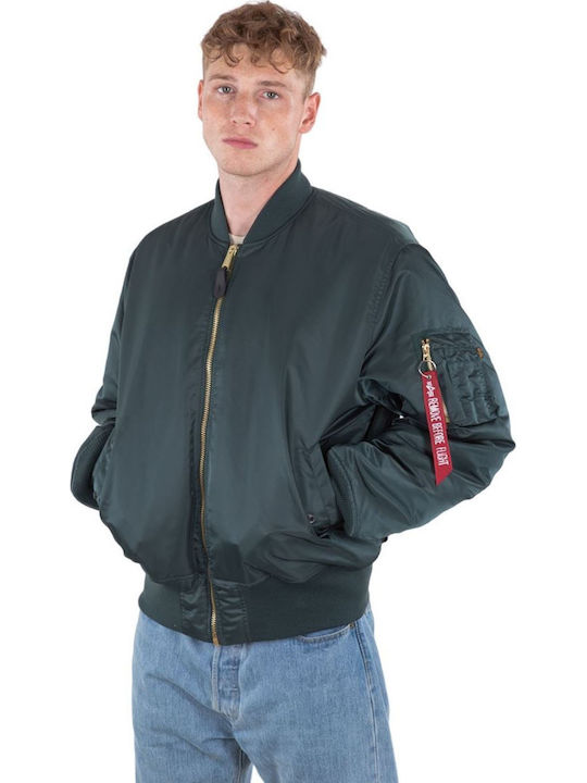 Alpha Industries Мъжко Яке Бомбър Двустранно Зе...